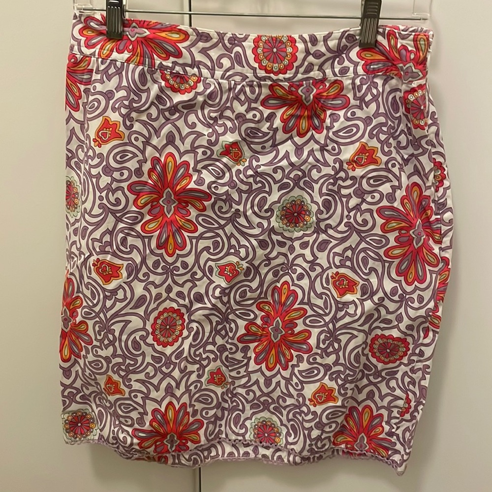Nicole Miller printed skirt